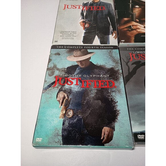 Justified Complete Series (DVD, Seasons 1–6, 18-Disc Set) - Picture 5 of 14